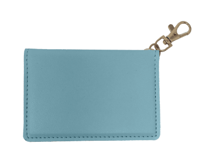 SC Faux Leather ID Wallet-Light Mint