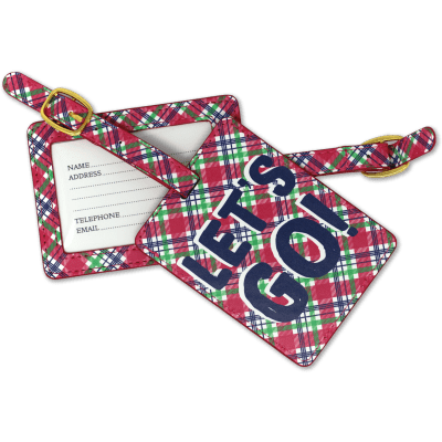 SC Let's Go Luggage Tag