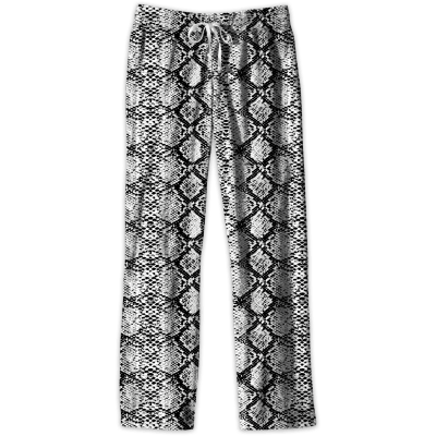 SC Lounge Pants-Black Snakeskin