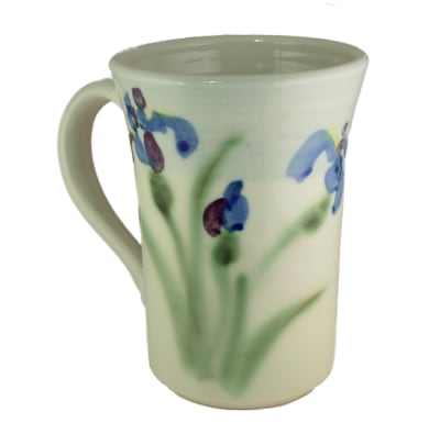 Linda Schauble Handcrafted Iris Mug
