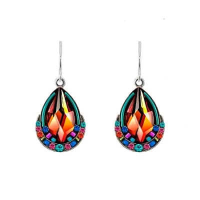 Firefly Contessa Wide Drop Earring in Multicolor