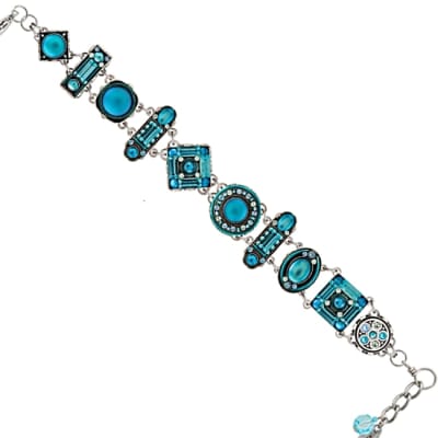 Firefly La Dolce Vita Crystal Bracelet in Moonlight Light Blue