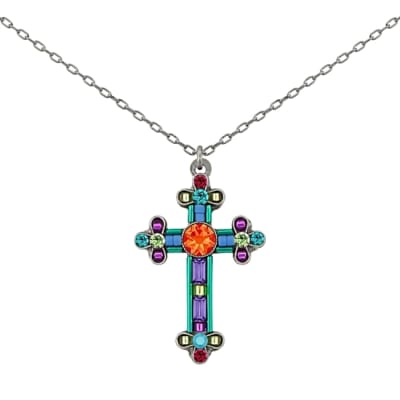 Firefly Inlay Cross in Multi-Color