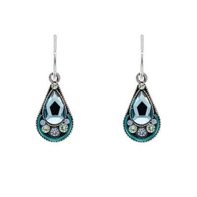Firefly Carmel Simple Drop Earring in Aqua