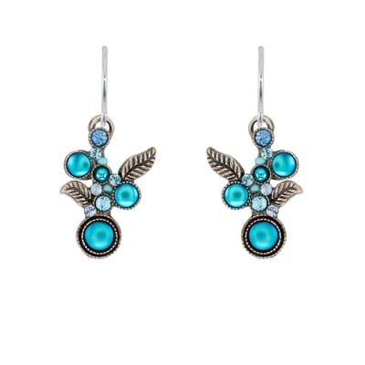 Firefly Moonlight Floral Earring in Light Blue