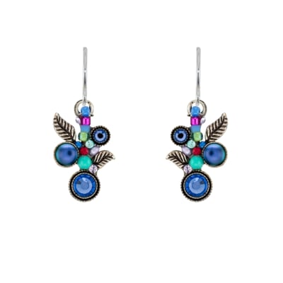 Firefly Moonlight Floral Earring in Tanzanite
