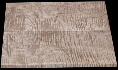 Book-Matched Curly Maple - 2 Pcs - 20" x 8 1/2" x 7/8"  - $170.00