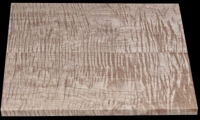 Book-Matched Curly Maple - 2 Pcs - 20" x 8 5/8" x 7/8"  - $185.00