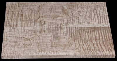 Book-Matched Curly Maple - 2 Pcs - 20" x 7 3/16" x 7/8"  - $155.00