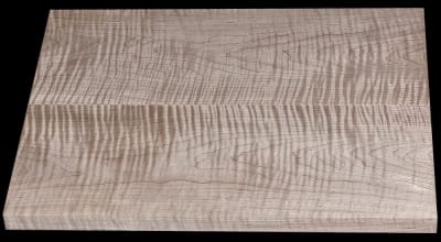 Thick Book-Matched Curly Maple - 2 Pcs - 20" x 8 1/4" x 1 1/16"+  - $175.00