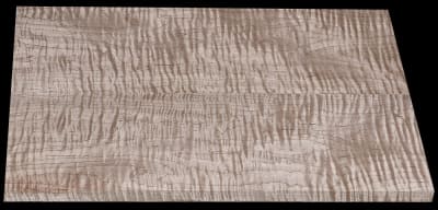 Book-Matched Curly Maple - 2 Pcs - 22" x 7 11/16" x 7/8"  - $180.00