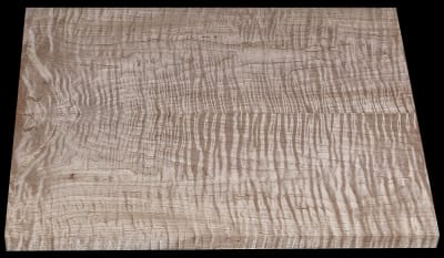 Book-Matched Curly Maple - 2 Pcs - 20" x 8 5/8" x 13/16"+ - $185.00