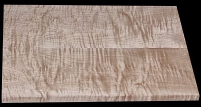 Book-Matched Curly Maple - 2 Pcs - 20" x 7 5/16" x 13/16"+ - $165.00