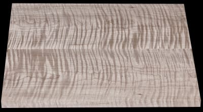 Thick Book-Matched Curly Maple - 2 Pcs - 20" x 8 1/16" x 1" - $185.00