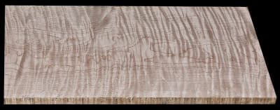 Single Piece Curly Maple Blank - 23" x 13" x 13/16" - $165.00