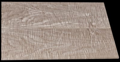 Thin Book-Matched Curly Hard Maple - 2 Pcs - 20" x 7 3/4" x 5/16" - $75.00