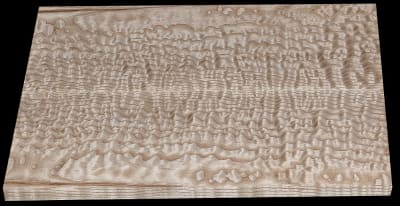 Book-Matched Blistered Curly Ash - 2 Pcs - 20" x 7 11/16" x 13/16" - $195.00