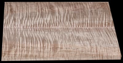 Book-Matched  Curly Maple - 2 Pcs - 22" x 8 3/8" x 15/16"+ - $175.00