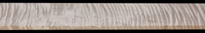 Curly Maple  - 45 11/16" x 5 7/16" x 7/8" - $30.00