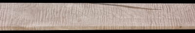 Curly Maple  - 62" x 6 5/16" x 7/8" - $45.00