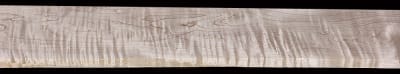 Curly Maple - 95"  x 5 5/8" x 13/16" - $50.00