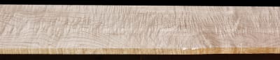 Curly Hard Maple - 92 1/8" x 6 13/16" x 13/16" - $65.00