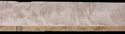 Curly Maple - 85 3/8" x 9 1/2" x 1 11/16"+ - $185.00