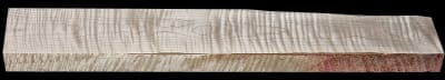 Curly Maple - 32" x 5 1/4" x 1 13/16"+ - $42.00