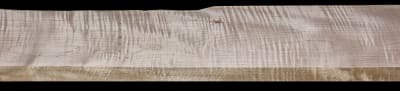Curly Maple - 48 3/4" x 8 13/16" x 1 3/4"+ - $80.00