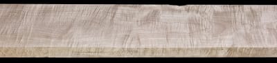 Curly Maple - 48" x 9" x 1 3/4"+ - $85.00