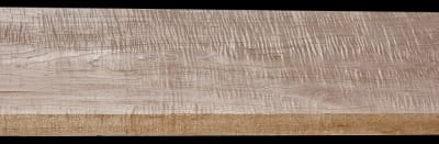 Wide Heartwood Curly Hard Maple  - 69 3/4" x 10" x 1 13/16" - $105.00