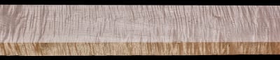 Curly Maple - 85 1/4" x 6 5/16" x 1 13/16" - $130.00