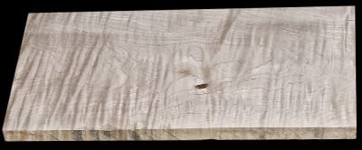 Curly Maple  - 17 1/4" x 8 7/8" x 13/16" - $15.00