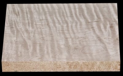 Curly Maple - 9 3/4" x 7 9/16" x 1 3/16" - $11.00