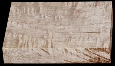 Curly  Hard Maple - 9 15/16" x 6 13/16" x 1 7/8" - $14.00