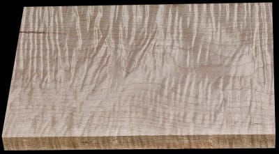 Curly Maple - 12 5/8" x 9 7/8" x 7/8" - $15.00