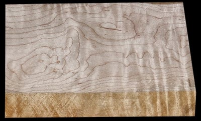Curly Maple - 9 7/8" x 7 5/16" x 1 13/16" - $15.00