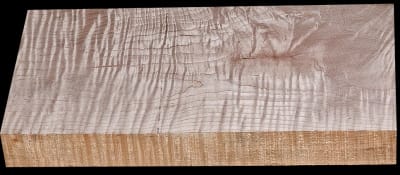 Curly Maple - 15 3/4" x 8 1/8" x 1 13/16"+ - $30.00