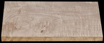 Curly Hard Maple - 17 1/2" x 9 5/8" x 1 3/16" - $15.00