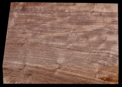 Quarter-Sawn Curly Walnut - 8 5/8" x 7 7/16" x 1 7/8" - $18.00