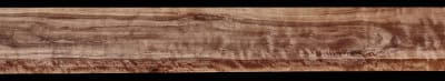 Curly Black Walnut - 89 3/4" x 6 1/16" x 1 1/16"+ - $78.00
