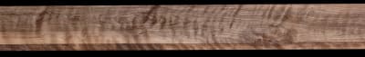 Curly Black Walnut - 95" x 4 15/16" x 7/8" - $55.00