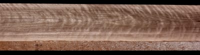 Curly Black Walnut - 90 3/8" x 8 7/8" x 1 13/16" - $185.00