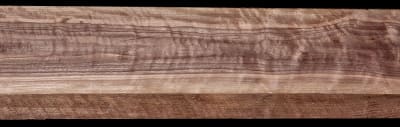 Wide Thick Curly Black Walnut - 91 11/16" x 10" x 2 3/8" - $330.00