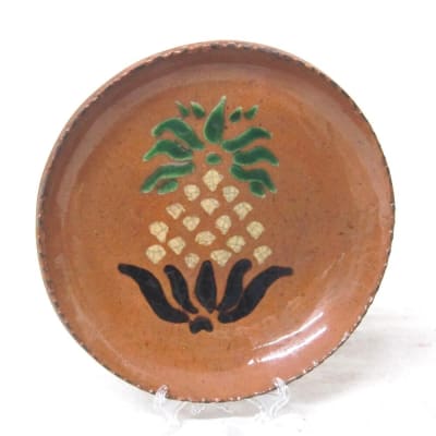 Quilled Pineapple Plate (MTO) $55