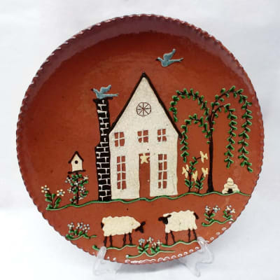 Farmhouse Plate (MTO) $105