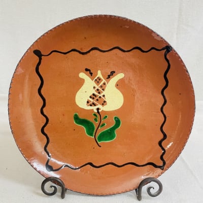 Quilled Tulip Plate $95