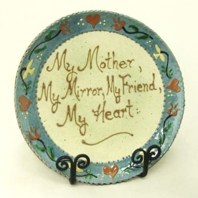 My Mother, My Mirror Plate (MTO) $105