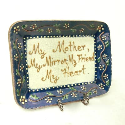 My Mother, My Mirror Plate (MTO) $55