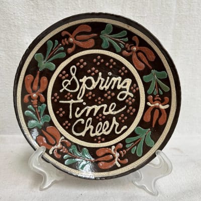 Spring Time Cheer Plate $65